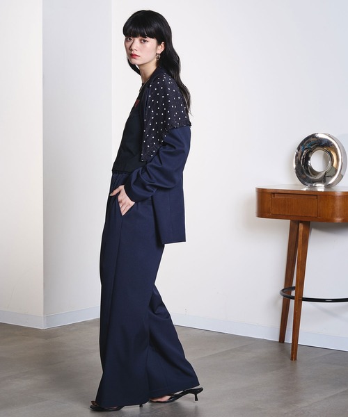ROSE BUD(ローズバッド)の「PRINTED SCARF(バンダナ/スカーフ・レディース・ブラック/バーガンディー/ベージュ・ONE SIZE)」の16枚目の写真