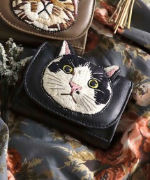Three Four Time（スリーフォータイム）の「【tamaoworld】Leather mini catwallet（財布）」