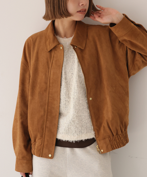 TEAK(ティーク)の「TEAK/ティーク SLOBE別注 シャギーTOPS(その他トップス・レディース・アイボリー/ブラック・FREE)」の9枚目の写真