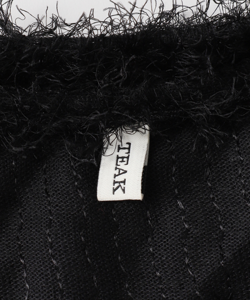 TEAK(ティーク)の「TEAK/ティーク SLOBE別注 シャギーTOPS(その他トップス・レディース・アイボリー/ブラック・FREE)」の16枚目の写真