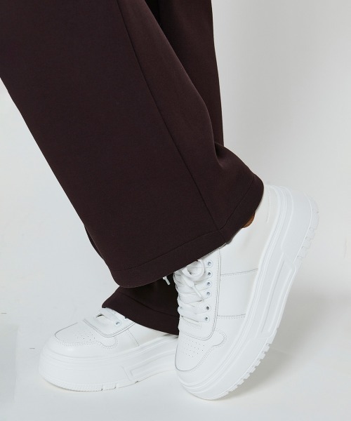 DOUBLE STANDARD CLOTHING（ダブルスタンダードクロージング）の「アクションレザーコンビスニーカー（スニーカー・レディース・オフホワイト・35.5/37.5/36.5）」の5枚目の写真