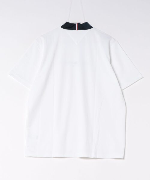 TOMMY HILFIGER GOLF（トミー ヒルフィガー ゴルフ）の「ﾚｲﾌﾞﾛｯｸﾜｯﾌﾙ 半袖ﾓｯｸｼｬﾂ（ポロシャツ・メンズ・ホワイト・L/LL/M）」の4枚目の写真