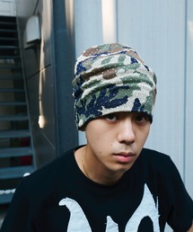 AFB（エーエフビー）の「RHINESTONE SINGLE BEANIE（ニットキャップ/ビーニー）」