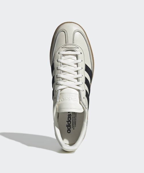 adidas（アディダス）の「ハンドボール スペツィアル / HANDBALL SPEZIAL for UABAN RESERCH DOORS / アディダスオリジナルス adidas Originals（スニーカー・メンズ・ホワイト×ブラック・22.0cm/22.5cm/23.0cm/23.5cm/24.0cm/24.5cm/25.0cm/25.5cm/26.0cm/26.5cm/27.0cm/27.5cm/28.0cm/28.5cm/29.0cm）」の2枚目の写真