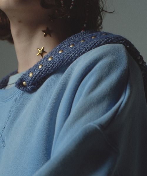 amok(アモク)の「FADE STUDS HOODY(パーカー・メンズ・ピンク/ブルー・S/M/L)」の16枚目の写真
