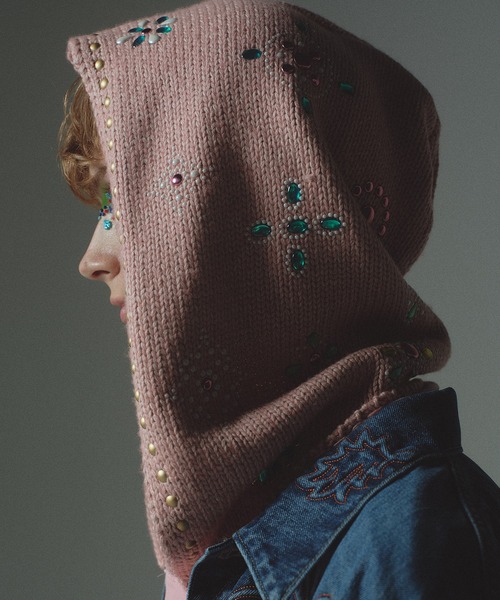 amok(アモク)の「FADE STUDS HOODY(パーカー・メンズ・ピンク/ブルー・S/M/L)」の14枚目の写真