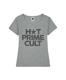 CHECK RUSTEE レディース Uネックスリムフィット半袖Tシャツ 5 COLORS