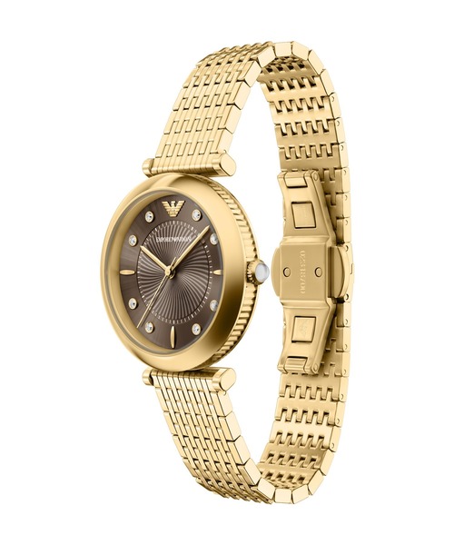 EMPORIO ARMANI（エンポリオアルマーニ）の「エンポリオ・アルマーニ 腕時計 レディース アナログ ステンレス AR11810（アナログ腕時計・レディース・ゴールド・FREE）」の6枚目の写真