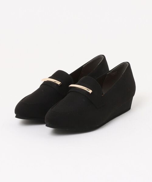  ZUMA COLLECTION（ズマコレクション）の「レディースビットパンプス（パンプス・レディース・ブラック/チャコール/ブラック×ブラック・23.0cm/24.0cm/23.5cm/24.5cm）」の2枚目の写真