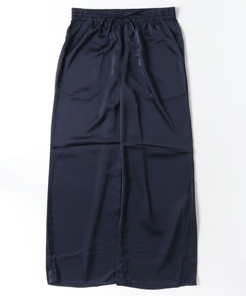 LAUREN RALPH LAUREN(ローレン ラルフ ローレン)の「サテン シャルムーズ ワイドレッグ パンツ(その他パンツ・レディース・ネイビー系1・M/XXS/XS/S)」の6枚目の写真