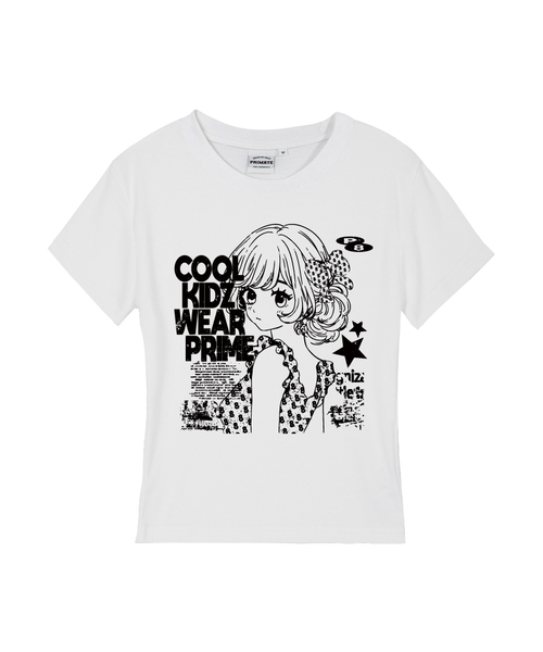 PRIMATE(プライメイト)の「SERA レディース スリムフィット 半袖Tシャツ 5 COLORS(Tシャツ/カットソー・レディース・カーキ/チャコール/ホワイト/ブラック/クリーム・LARGE/MEDIUM/SMALL)」の1枚目の写真