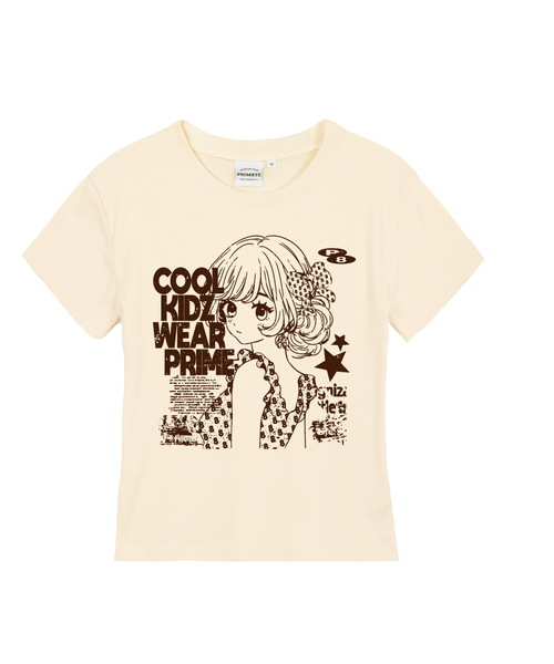 PRIMATE(プライメイト)の「SERA レディース スリムフィット 半袖Tシャツ 5 COLORS(Tシャツ/カットソー・レディース・カーキ/チャコール/ホワイト/ブラック/クリーム・LARGE/MEDIUM/SMALL)」の4枚目の写真