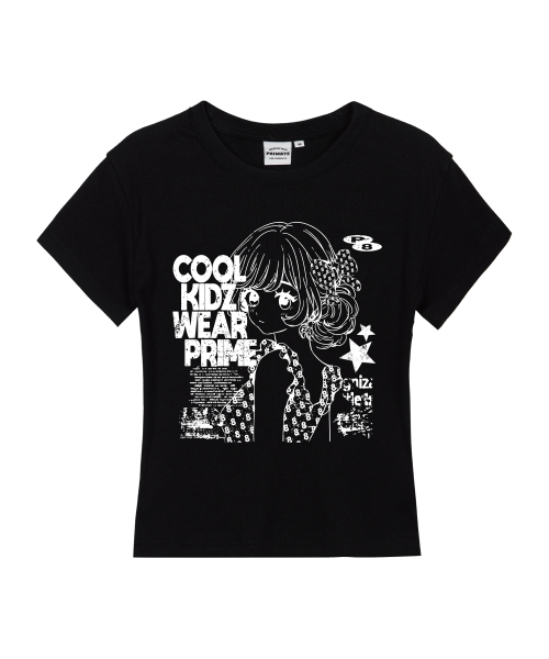 PRIMATE(プライメイト)の「SERA レディース スリムフィット 半袖Tシャツ 5 COLORS(Tシャツ/カットソー・レディース・カーキ/チャコール/ホワイト/ブラック/クリーム・LARGE/MEDIUM/SMALL)」の8枚目の写真