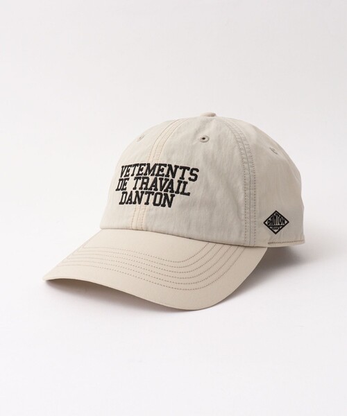 DANTON（ダントン）の「【DANTON/ダントン】＃DT-H0377 DCN 6P LOGO CAP（キャップ・メンズ・グレイッシュベージュ/グレー/ブラウン/ブラック・FREE）」の4枚目の写真