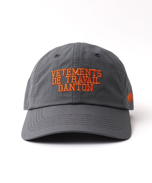 DANTON（ダントン）の「【DANTON/ダントン】＃DT-H0377 DCN 6P LOGO CAP（キャップ・メンズ・グレイッシュベージュ/グレー/ブラウン/ブラック・FREE）」の8枚目の写真