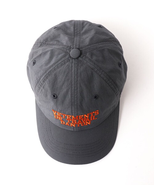 DANTON（ダントン）の「【DANTON/ダントン】＃DT-H0377 DCN 6P LOGO CAP（キャップ・メンズ・グレイッシュベージュ/グレー/ブラウン/ブラック・FREE）」の9枚目の写真