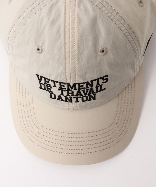 DANTON（ダントン）の「【DANTON/ダントン】＃DT-H0377 DCN 6P LOGO CAP（キャップ・メンズ・グレイッシュベージュ/グレー/ブラウン/ブラック・FREE）」の22枚目の写真