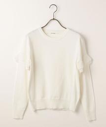 RAY CASSIN | フリルプルオーバー(ニット/セーター)