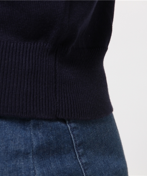 RAY CASSIN（レイカズン）の「フリルプルオーバー（ニット/セーター・レディース・オフホワイト/ピンク/ネイビー・FREE）」の9枚目の写真