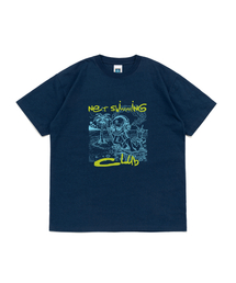 オリジナルスイミングクラブ半袖Tシャツ(ダークブルー)