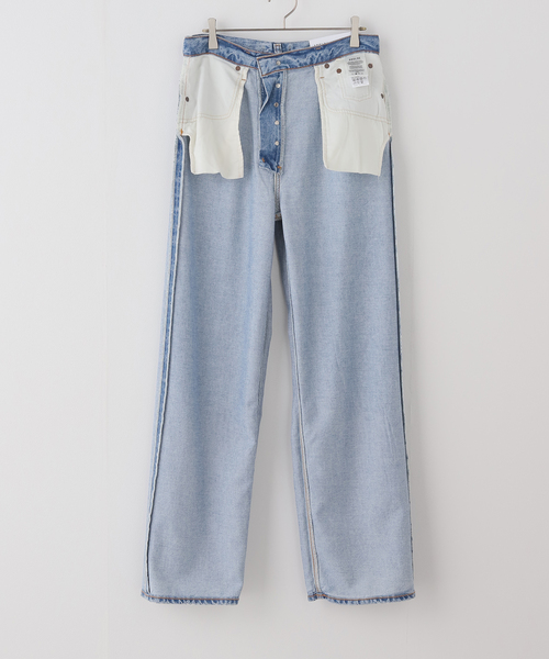 AGOLDE(エーゴールドイー)の「AGOLDE/エーゴールドイー LOW SLUNG BAGGY IN RESET デニムパンツ(デニムパンツ・レディース・ブルー・26/25/24)」の15枚目の写真