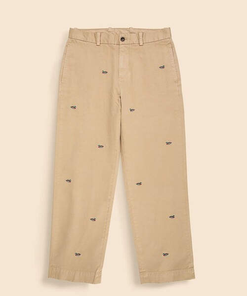 BROOKS BROTHERS(ブルックスブラザーズ)の「コットン ダックエンブロイダリー ヘリテージチノパンツ(チノパンツ・メンズ・ベージュ・32inch/33inch/34inch/35inch/36inch/31inch/30inch)」の1枚目の写真