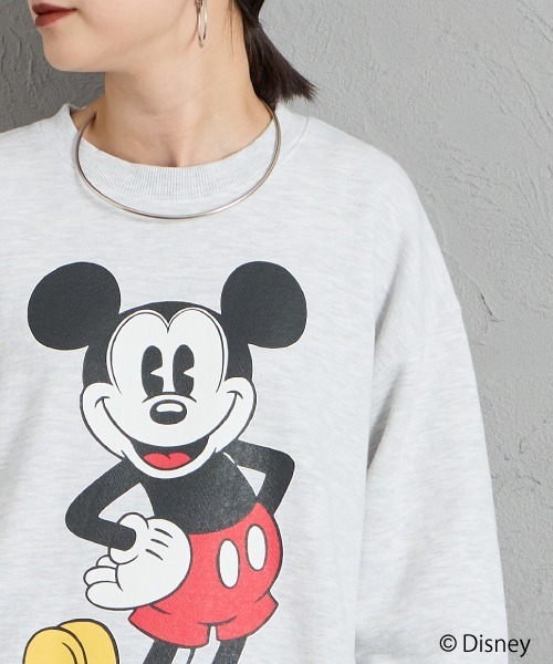 GOOD ROCK SPEED（グッドロックスピード）の「【WEB先行予約】[GOOD ROCK SPEED/グッドロックスピード] 別注 / MICKEY MOUSE / プリントスウェット / ディズニー（スウェット・レディース・E/B/C/A/D/G/F・XL/L/M）」の12枚目の写真