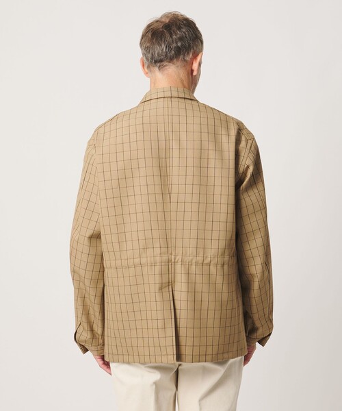 UNITED ARROWS(ユナイテッドアローズ)の「<SOVEREIGN>ウィンドウペン シャツ カバーオール(カバーオール・メンズ・ベージュ・S/M/L)」の7枚目の写真
