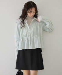 ビスチェシャーリングシャツ