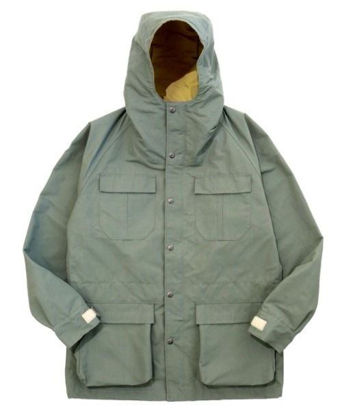 SIERRA DESIGNS(シェラデザイン)の「新商品【日本製】ORIGINAL MOUNTAIN PARKA /コーデュラ 60/40クロス マウンテンパーカー(マウンテンパーカー・メンズ・ブラック/セージグリーン/グリーン/サックスブルー/ブラウン系/ダークネイビー/タン・X-LARGE/LARGE/MEDIUM/SMALL)」の5枚目の写真