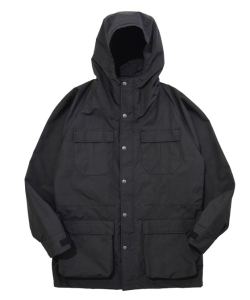 SIERRA DESIGNS(シェラデザイン)の「新商品【日本製】ORIGINAL MOUNTAIN PARKA /コーデュラ 60/40クロス マウンテンパーカー(マウンテンパーカー・メンズ・ブラック/セージグリーン/グリーン/サックスブルー/ブラウン系/ダークネイビー/タン・X-LARGE/LARGE/MEDIUM/SMALL)」の2枚目の写真