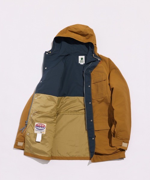 SIERRA DESIGNS(シェラデザイン)の「新商品【日本製】ORIGINAL MOUNTAIN PARKA /コーデュラ 60/40クロス マウンテンパーカー(マウンテンパーカー・メンズ・ブラック/セージグリーン/グリーン/サックスブルー/ブラウン系/ダークネイビー/タン・X-LARGE/LARGE/MEDIUM/SMALL)」の13枚目の写真