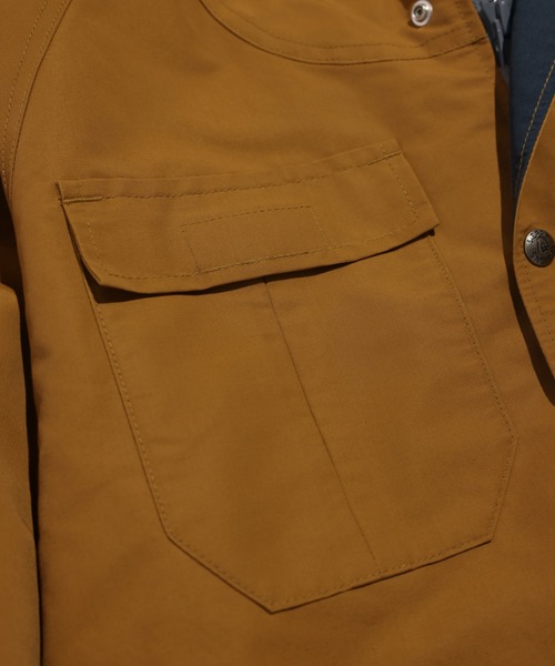 SIERRA DESIGNS(シェラデザイン)の「新商品【日本製】ORIGINAL MOUNTAIN PARKA /コーデュラ 60/40クロス マウンテンパーカー(マウンテンパーカー・メンズ・ブラック/セージグリーン/グリーン/サックスブルー/ブラウン系/ダークネイビー/タン・X-LARGE/LARGE/MEDIUM/SMALL)」の18枚目の写真