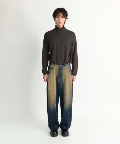 NONBLANK(ノンブランク)の「タートルネックニット_カーキ(ニット/セーター・メンズ・カーキ・MEDIUM/LARGE/X-LARGE)」の6枚目の写真