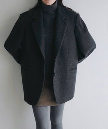 anuke（アンヌーク）の「【anuke/アンヌーク】Herringbone Wool Jacket/ヘリンボーンウールジャケット（テーラードジャケット）」