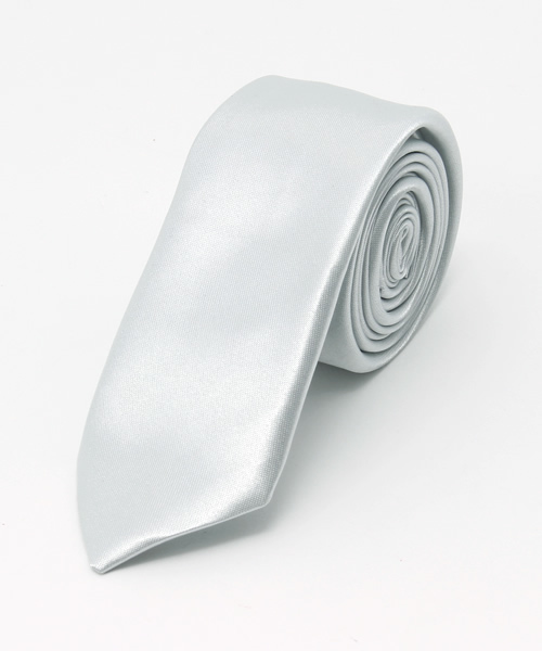 ADPOSION（アドポーション）の「【日本製】ソリッドカラー アセテートナロータイ（ネクタイ・メンズ・ブラック/ホワイト/ボルドー/ネイビー/グレー/シルバー/グリーン/パープル/ブルー/サックスブルー・FREE）」の10枚目の写真