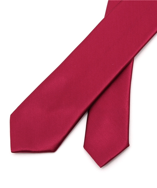 ADPOSION（アドポーション）の「【日本製】ソリッドカラー アセテートナロータイ（ネクタイ・メンズ・ブラック/ホワイト/ボルドー/ネイビー/グレー/シルバー/グリーン/パープル/ブルー/サックスブルー・FREE）」の12枚目の写真