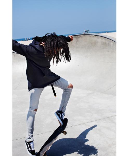 Champion(チャンピオン)の「<Champion×monkey time> ∴ RW H/ZIP HD/パーカー◆(パーカー・メンズ・ブラック/ダークブラウン/オリーブ・SMALL/MEDIUM/LARGE/X-LARGE)」の11枚目の写真