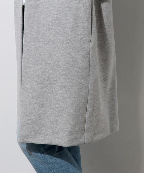 UNITED ARROWS（ユナイテッドアローズ）の「□UBMF W スムース ノーラペル ニット コート（その他アウター・レディース・ブラック/ライトグレー/ライトピンク・FREE）」の15枚目の写真