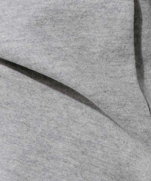 UNITED ARROWS（ユナイテッドアローズ）の「□UBMF W スムース ノーラペル ニット コート（その他アウター・レディース・ブラック/ライトグレー/ライトピンク・FREE）」の4枚目の写真