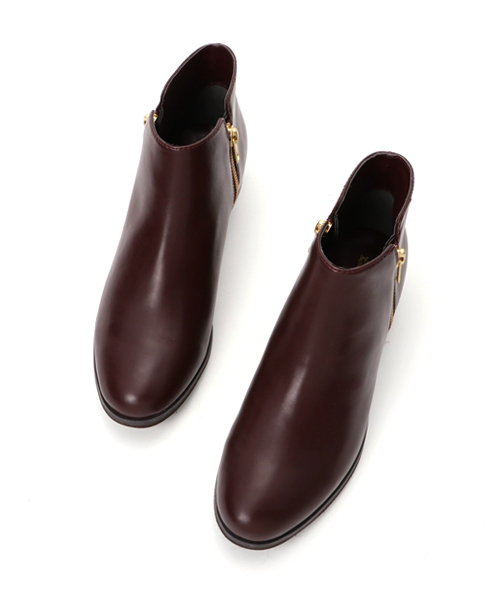 RODE SKO（ロデスコ）の「RODE SKO JACKIE ダブルファスナーショートブーツ（ブーツ・レディース・ダークブラウン/レッド系その他/ブラック・37/36/39/38）」の12枚目の写真