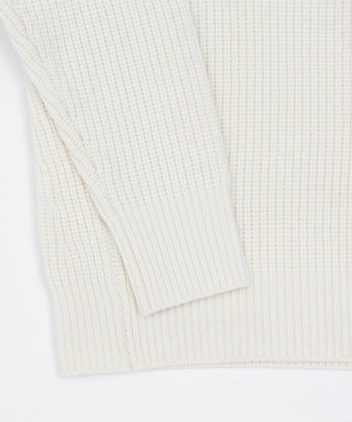 BEAUTY&amp;YOUTH UNITED ARROWS - BEAUTY&amp;YOUTH BY ハミルトンウール アゼＶネックニット BEAUTY&YOUTH UNITED ARROWS（ビューティーアンドユース