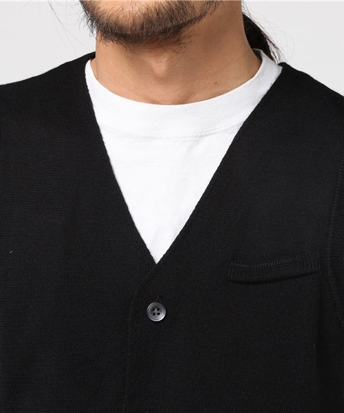 THE SUIT COMPANY（ザ・スーツカンパニー）の「＜FOLCO×TSC＞【blazer's bank.com】ニットジレ（ベスト・メンズ・ベージュ/ネイビー/グレー/ブルー/ブラック/ワイン/グリーン・M/S/LL/L）」の11枚目の写真