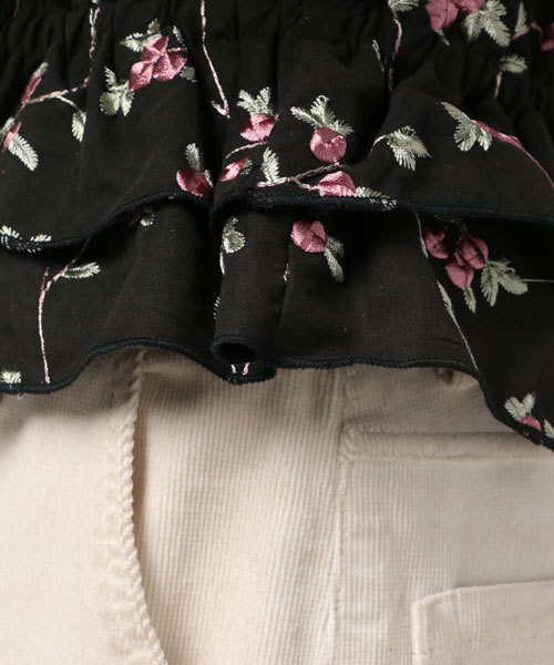 one after another NICE CLAUP（ワンアフターアナザーナイスクラップ）の「総刺繍ブラウス（シャツ/ブラウス・レディース・ピンク/レッド/ブラック・FREE）」の9枚目の写真