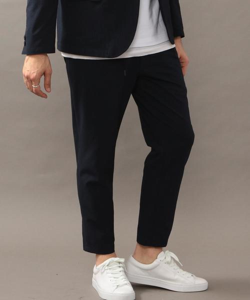 【美品】シアサッカー 現行 洗える ユナイテッドアローズ ブラック M TORAY エコディア（R）シアサッカー 2ボタン ジャケット
