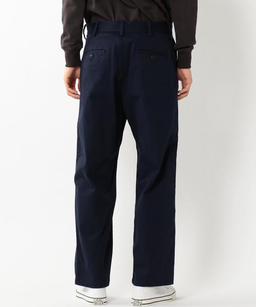 coen（コーエン）の「ストレッチツイルワイドパンツ（チノパンツ・メンズ・ブラック/ネイビー・SMALL/X-LARGE/MEDIUM/LARGE）」の15枚目の写真