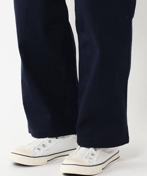 coen（コーエン）の「ストレッチツイルワイドパンツ（チノパンツ・メンズ・ブラック/ネイビー・SMALL/X-LARGE/MEDIUM/LARGE）」の13枚目の写真