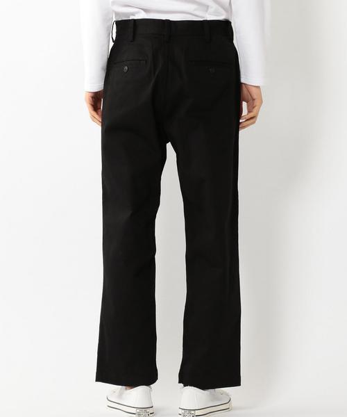 coen（コーエン）の「ストレッチツイルワイドパンツ（チノパンツ・メンズ・ブラック/ネイビー・SMALL/X-LARGE/MEDIUM/LARGE）」の4枚目の写真