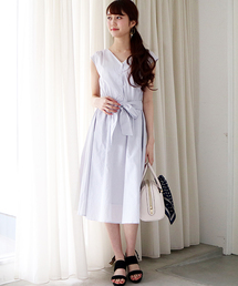 N.（N. Natural Beauty Basic） | ◆コットンローンミモレワンピース(ワンピース)