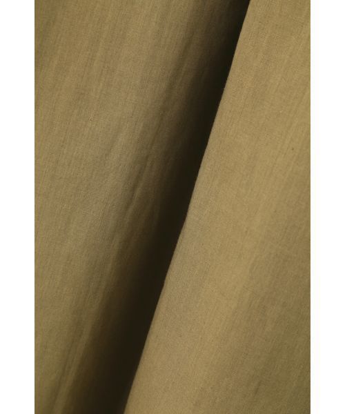 N.（N. Natural Beauty Basic）（エヌエヌナチュラルビューティーベーシック）の「コットンローンミモレワンピース（ワンピース・レディース・グレー/イエロー/ネイビー/オレンジ/カーキ・MEDIUM）」の20枚目の写真